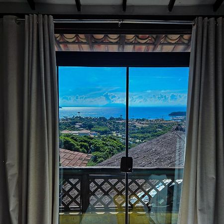 Bella Vista Ocean View Hotel Búzios Eksteriør billede View from the window of a room at the hotel