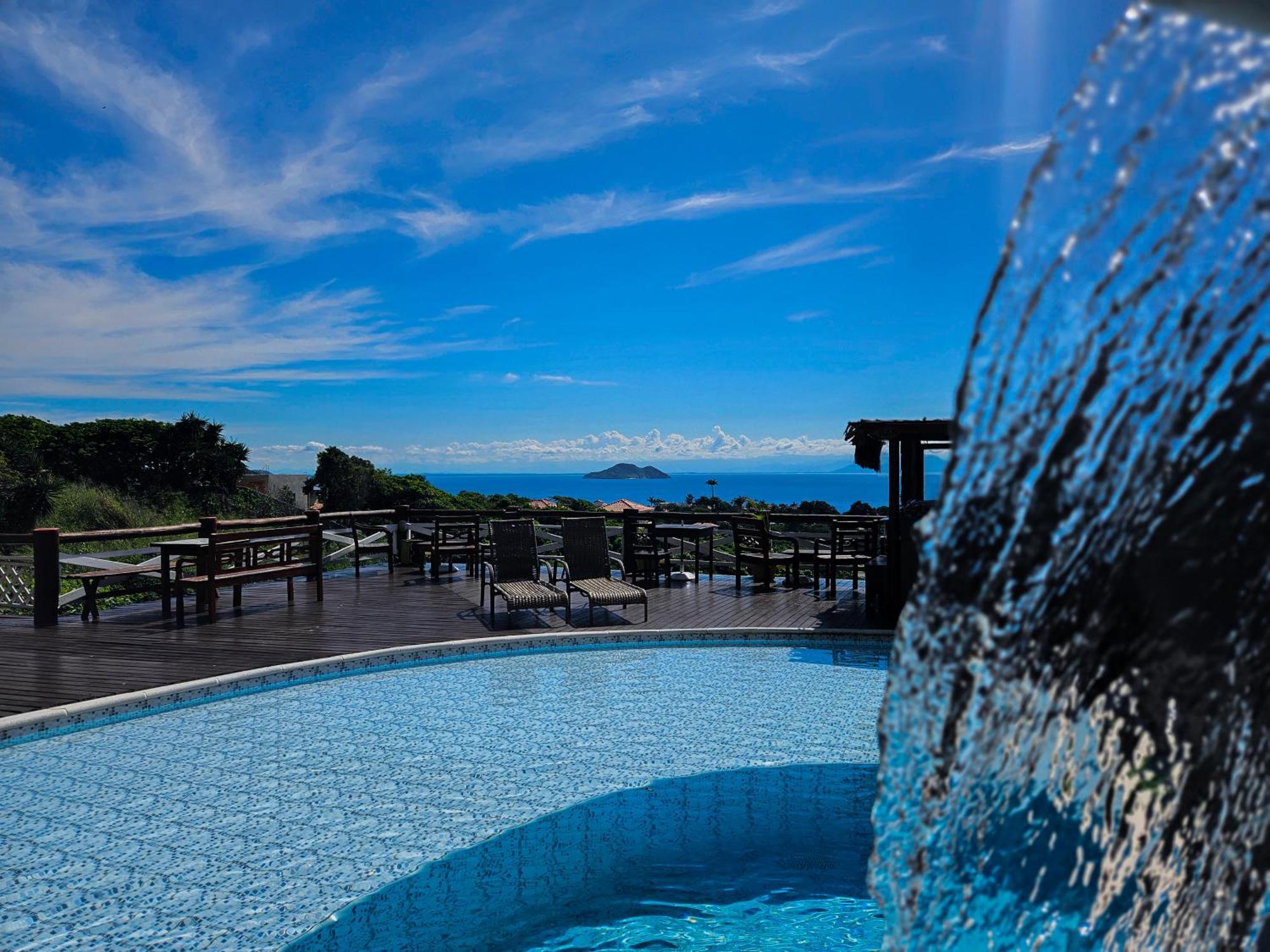 Bella Vista Ocean View Hotel Búzios Eksteriør billede View of the sea from the hotel