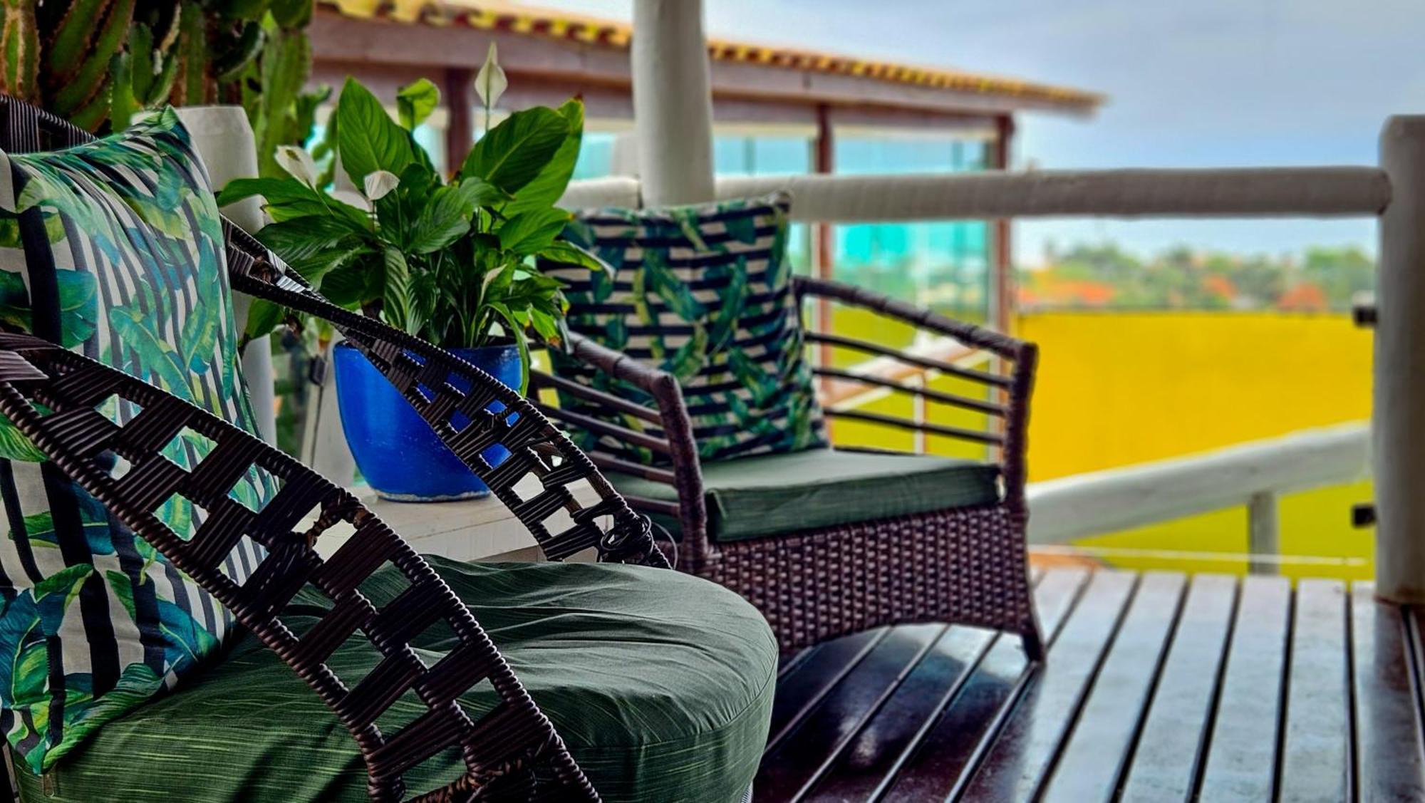 Bella Vista Ocean View Hotel Búzios Eksteriør billede A balcony in a condominium